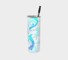 Load image into Gallery viewer, Grand Slam White Skinny Tumbler