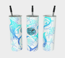 Load image into Gallery viewer, Grand Slam White Skinny Tumbler