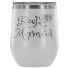 Load image into Gallery viewer, Reel Mermaid Laser Engraved 12 oz Tumbler