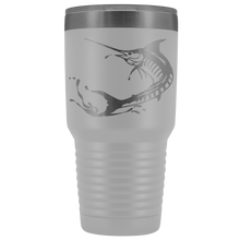 Load image into Gallery viewer, Marlin Laser Engraved Tumbler - 30oz Tumbler