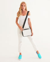 Load image into Gallery viewer, Ombre Blues Women's Slip-On Canvas Shoe