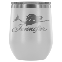 Load image into Gallery viewer, Custom Mermaid Wine Tumbler - Island Mermaid Tribe