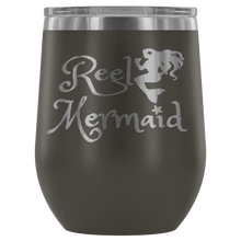 Load image into Gallery viewer, Reel Mermaid Laser Engraved 12 oz Tumbler