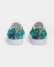 Load image into Gallery viewer, Mermaid Blues Women's Slip-On Canvas Shoe