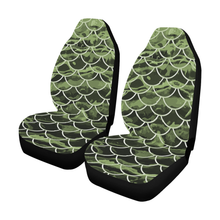 Load image into Gallery viewer, Mermaid Scale Camo Car Seat Covers (Set of 2)