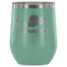 Load image into Gallery viewer, Custom Mermaid Wine Tumbler - Island Mermaid Tribe