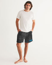 Load image into Gallery viewer, Fin Stalkers Fish Scale Grey Men's Swim Trunk
