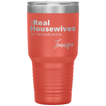 Load image into Gallery viewer, The Real Housewives 30 oz Tumbler with your location and name - Island Mermaid Tribe