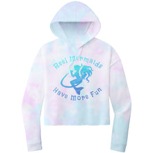 Load image into Gallery viewer, Reel Mermaids Have More Fun Cropped Hoodie
