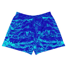 Load image into Gallery viewer, Royal Mermaflage Women's Athletic Shorts