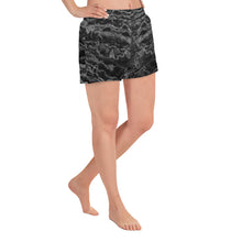 Load image into Gallery viewer, Grey Mermaflage Women's Athletic Shorts
