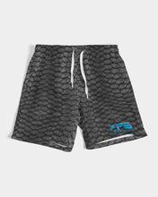 Load image into Gallery viewer, Fin Stalkers Fish Scale Grey Men's Swim Trunk