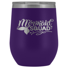 Load image into Gallery viewer, Mermaid Squad Wine Tumbler