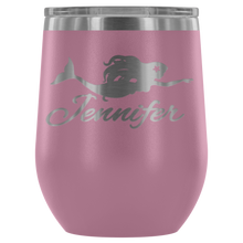 Load image into Gallery viewer, Custom Mermaid Wine Tumbler - Island Mermaid Tribe