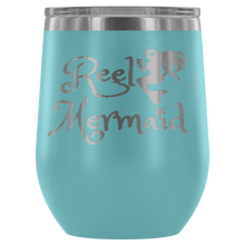 Load image into Gallery viewer, Reel Mermaid Laser Engraved 12 oz Tumbler