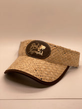 Load image into Gallery viewer, Straw Visor with Logo Patch