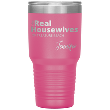 Load image into Gallery viewer, The Real Housewives 30 oz Tumbler with your location and name - Island Mermaid Tribe