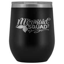 Load image into Gallery viewer, Mermaid Squad Wine Tumbler