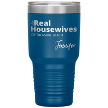 Load image into Gallery viewer, The Real Housewives 30 oz Tumbler with your location and name - Island Mermaid Tribe