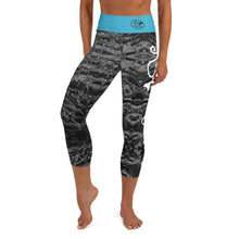 Load image into Gallery viewer, Grey Mermaflage Capri Leggings - Island Mermaid Tribe