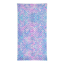Load image into Gallery viewer, Mermaid Periwinkle Neck Gaiter