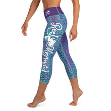 Load image into Gallery viewer, Purple Haze Capri Leggings