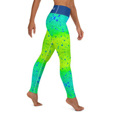 Load image into Gallery viewer, Mahi Print Yoga Leggings - Island Mermaid Tribe