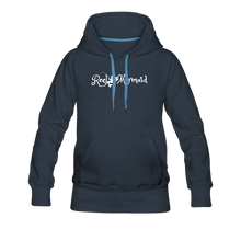 Load image into Gallery viewer, Reel Mermaid Fishing Team Women’s Premium Hoodie - navy