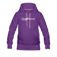 Load image into Gallery viewer, Reel Mermaid Fishing Team Women’s Premium Hoodie - purple