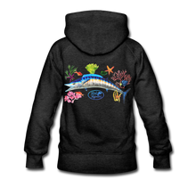 Load image into Gallery viewer, Women’s Wahoo Premium Hoodie - charcoal gray