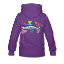 Load image into Gallery viewer, Women’s Wahoo Premium Hoodie - purple