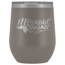 Load image into Gallery viewer, Mermaid Squad Wine Tumbler
