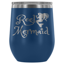 Load image into Gallery viewer, Reel Mermaid Laser Engraved 12 oz Tumbler